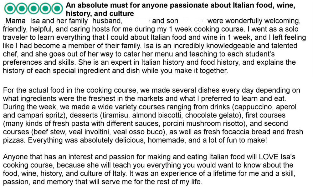 Gluten Free cooking class in Italy
https://isacookinpadua.altervista.org/gluten-free-classes.html