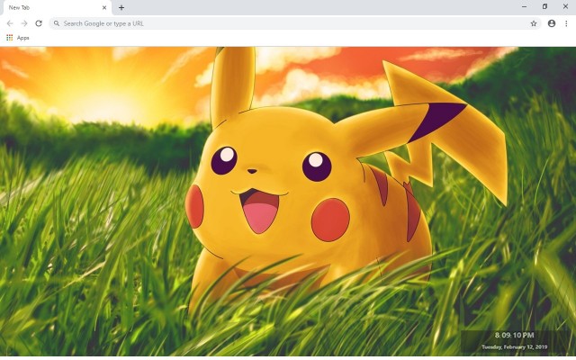 Pokemon HD New Tab & Wallpapers Collection