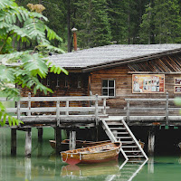 barche sul lago di 