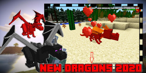 New Dragons - Dragon Mounts Mod Addon For Craft