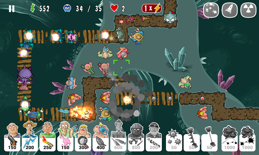 Swamp Defense 2 AdFree Screen 1