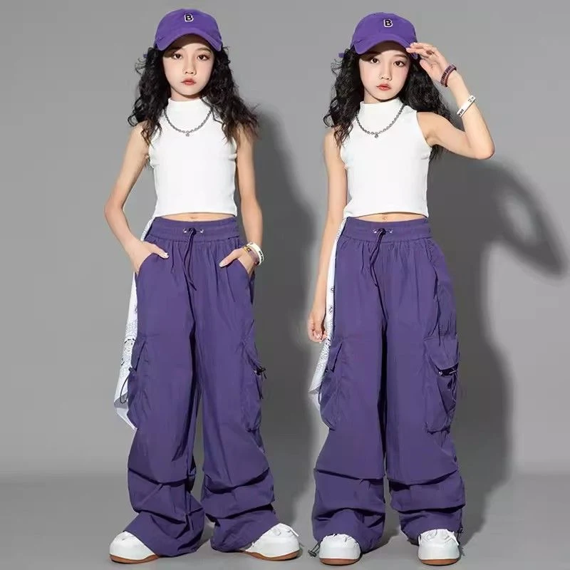 Salopette larga stile Western per bambina Gamba ampia e look casual Perfetta per il gioco e per un outfit alla moda Comoda e versatile