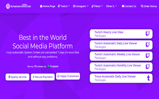 Streamer Viewer Bot chrome extension