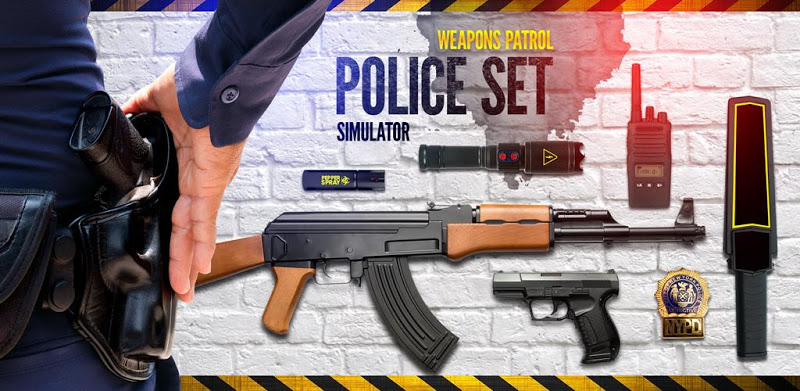 Police set weapons patrol simulator