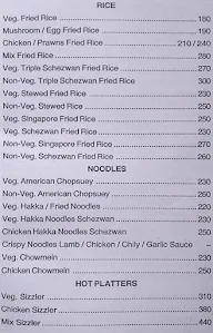 Sai Pranay Family Restaurant menu 7