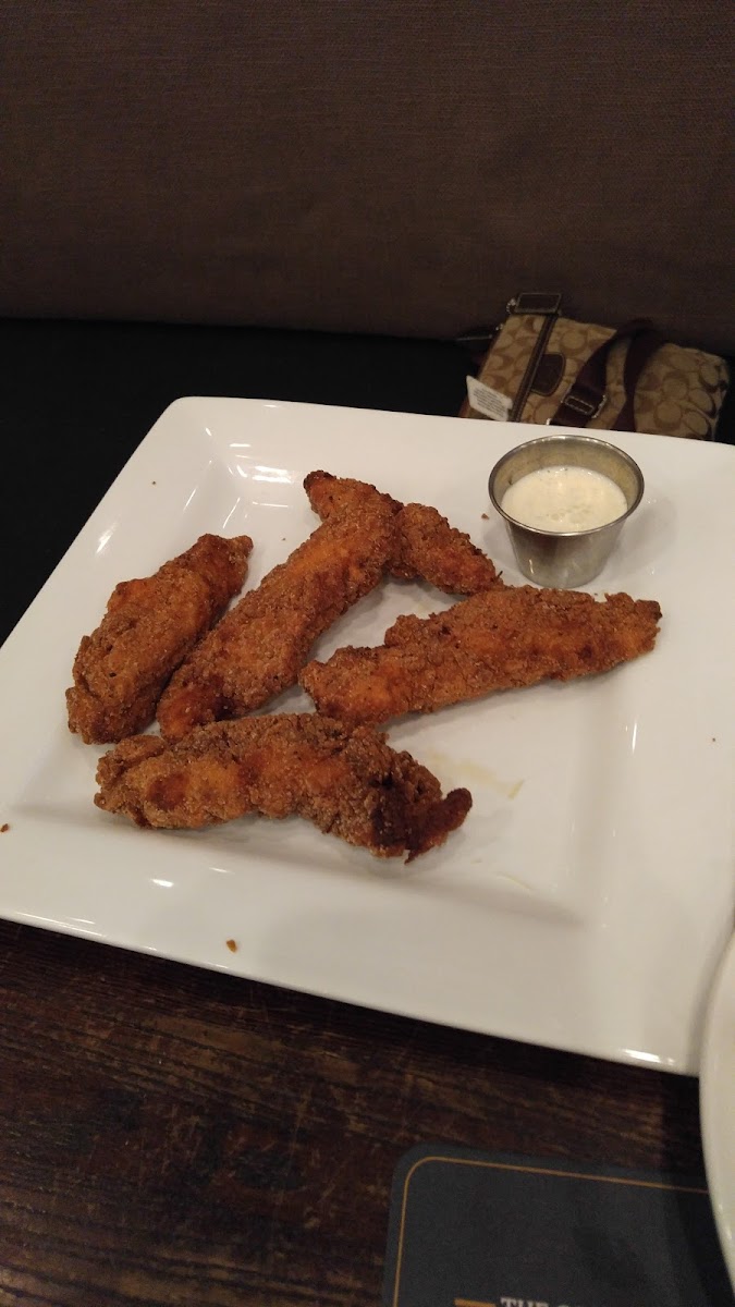 GLUTEN FREE CHICKEN TENDERS NOW ON THE MENU!!