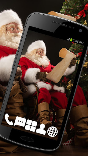 Santa Claus Theme GO ADW APEX