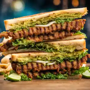 Tandoori Paneer Tikka Sandwich