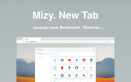 Mizy - New Tab With chatGPT