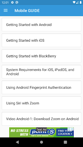 Guide for Zoom Cloud Meetings