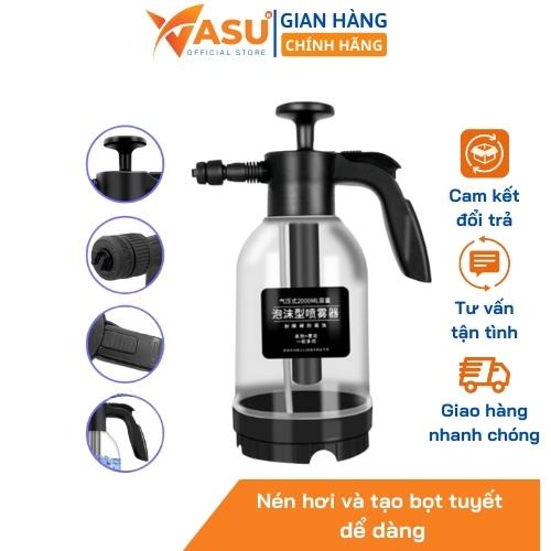 Bình Xịt Tạo Bọt Tuyết Rửa Xe Ô Tô , Xe Máy Bình Tưới Cây Cầm Tay Tiện Dụng Bọt Rửa Xe, Xịt Kính