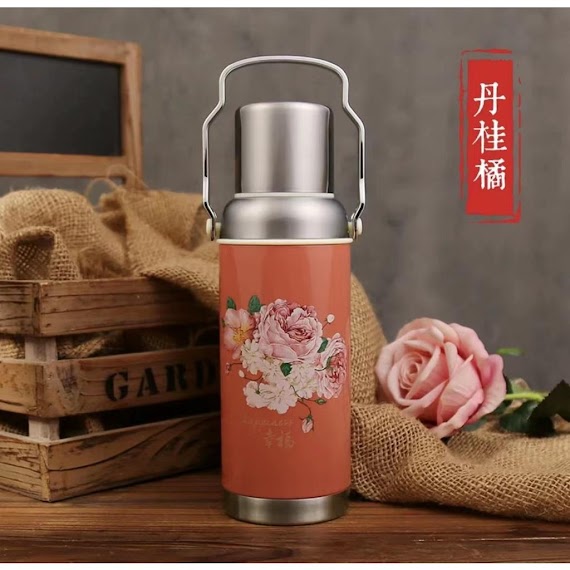 Phích Giữ Nhiệt, Bình Giữ Nhiệt Dáng Cổ Điển 600Ml