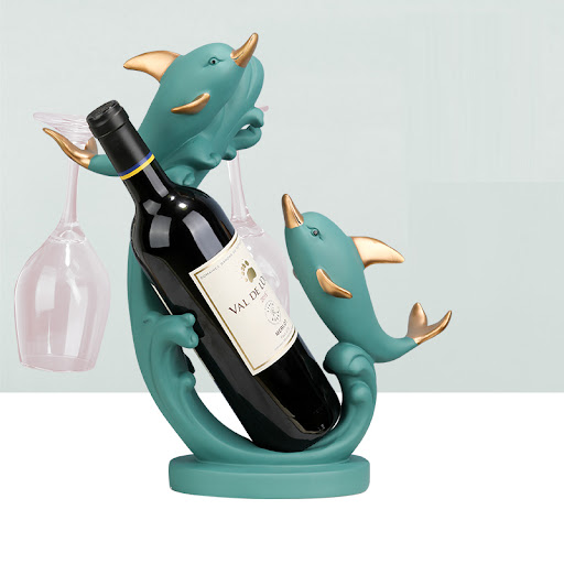 Title 6, Modern light luxury wine rack decoration for li...