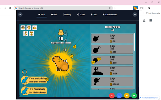 Cabybara Clicker HTML5 Preview 3