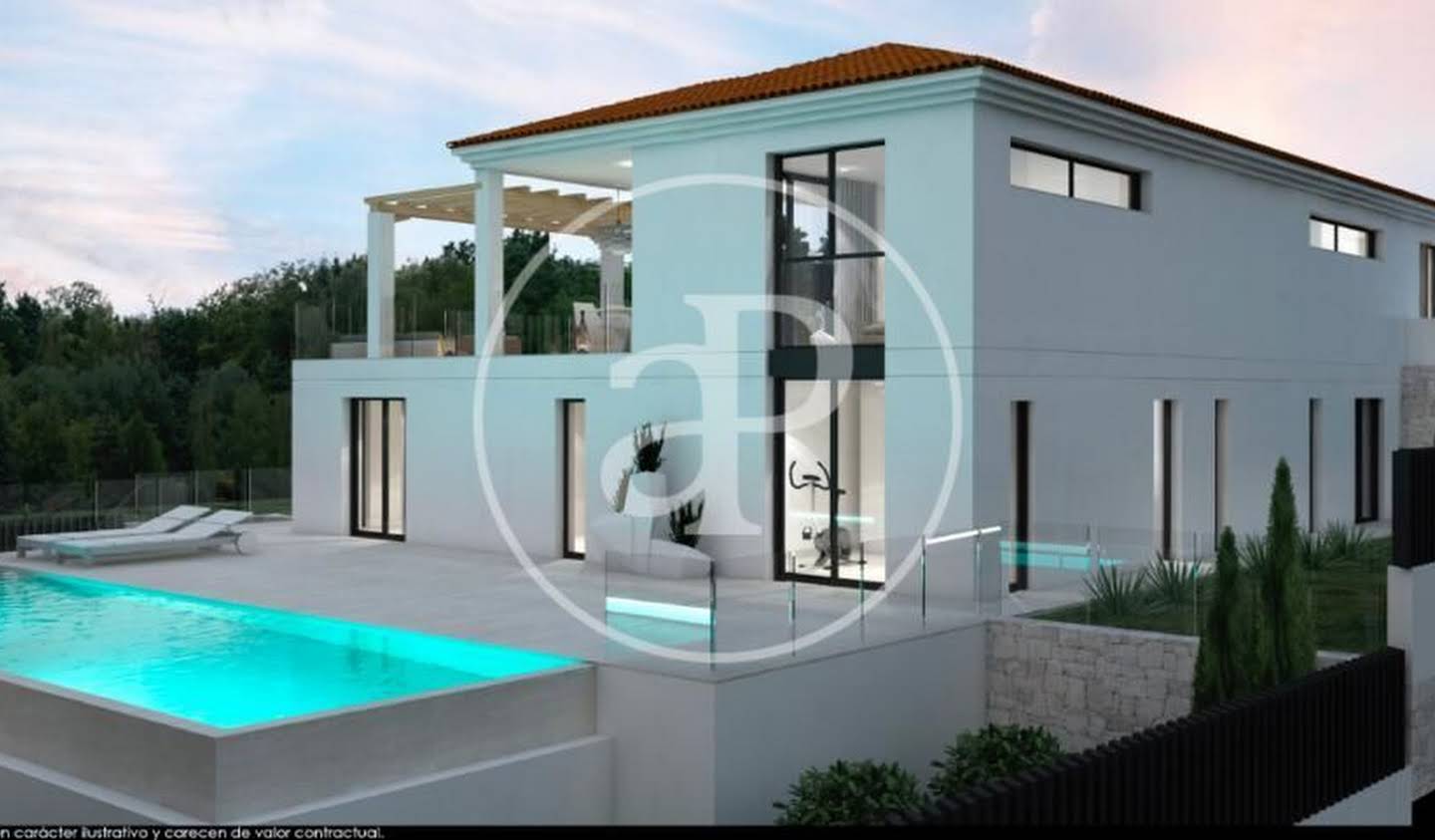 House with pool and terrace Moraira