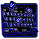 Black Blue Business Keyboard Theme