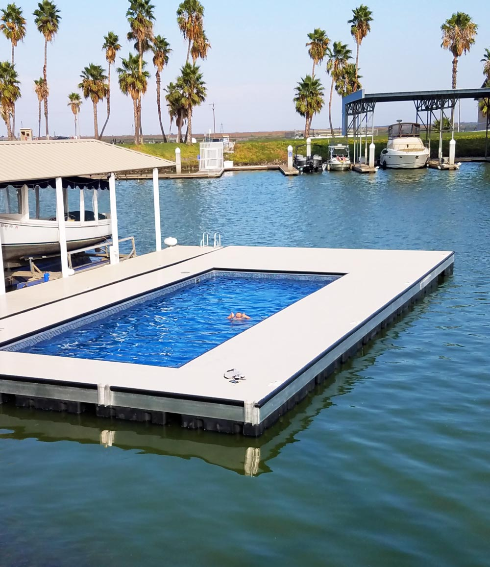 pool deck