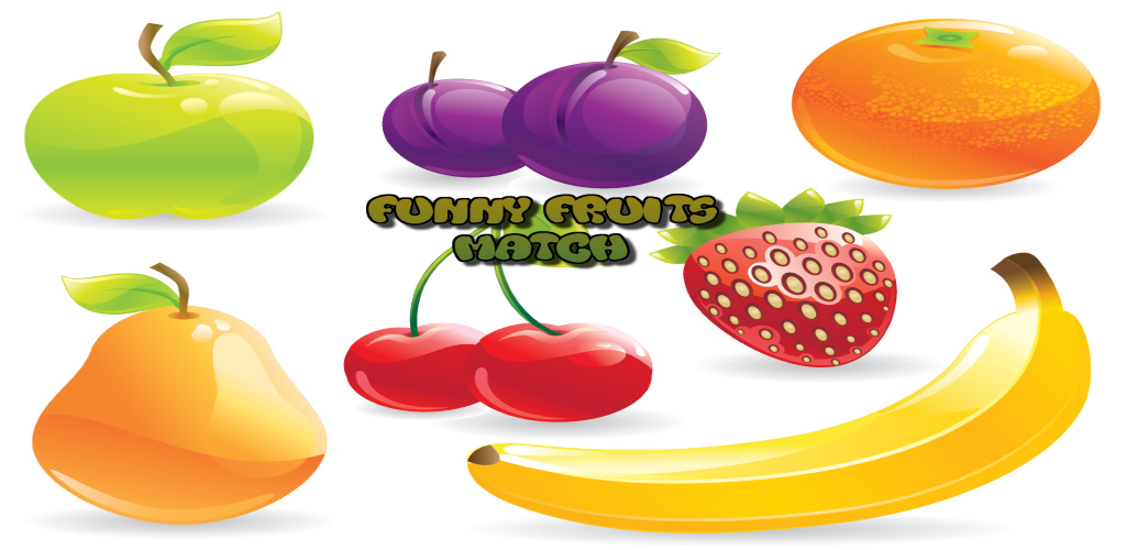 Funny Fruits. Fruit Match.