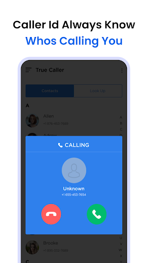 Screenshot Phone Number Lookup- Caller Id