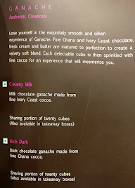 Fabelle Chocolates - ITC Grand Chola menu 6