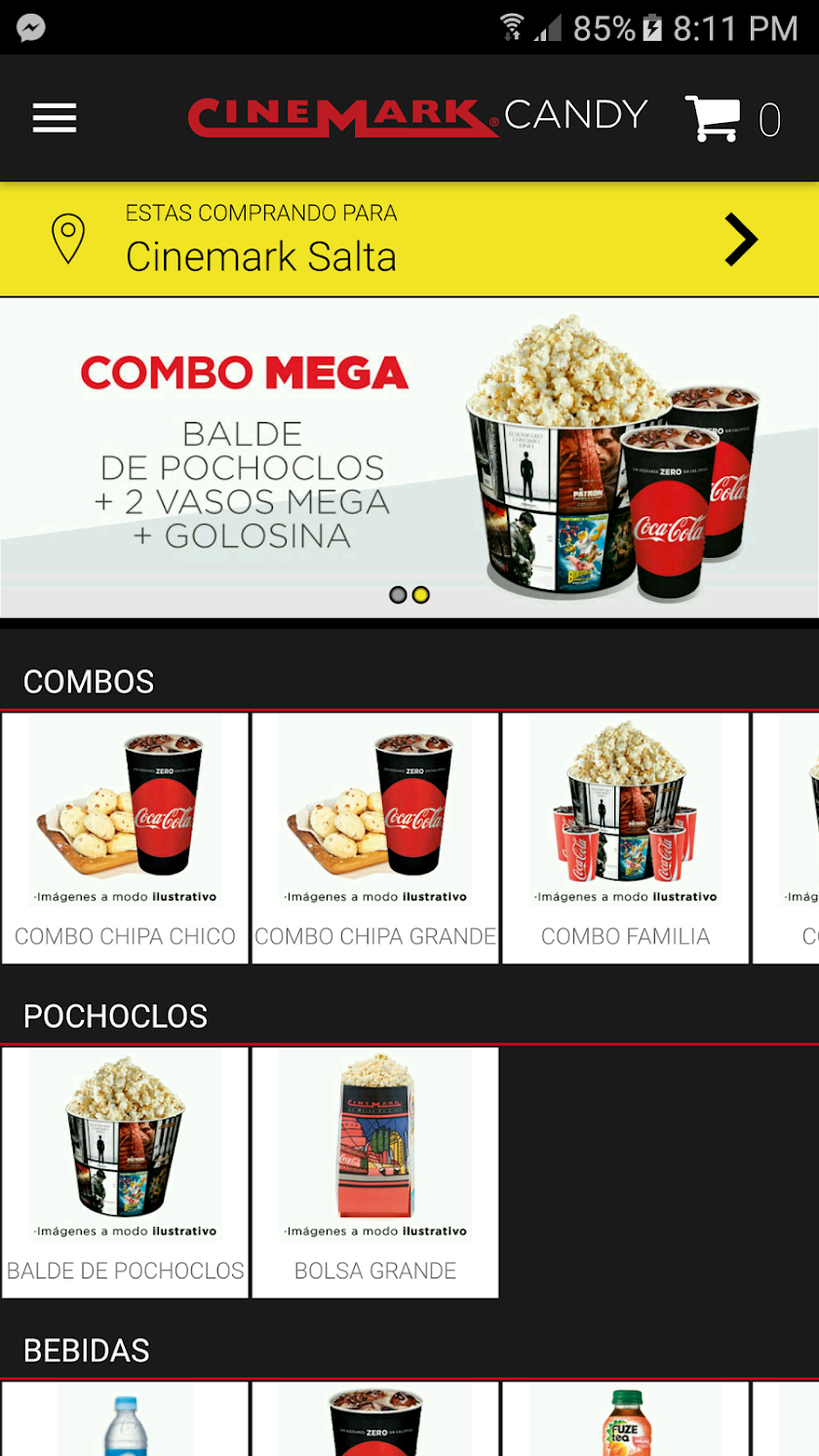 Cinemark Candy Screen 1