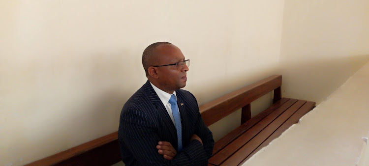 Daniel Kinyanjui Kimani at the Kibera court