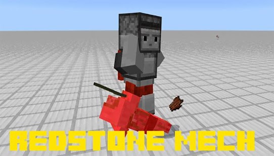 Free Redstone mech mod for mcpe APK for PC