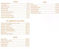 Kamal Chhaya Bar & Restaurant menu 8