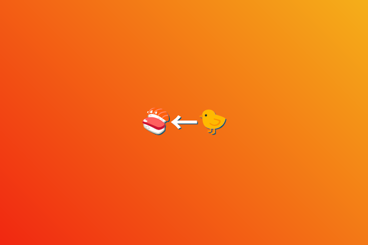 「🍣←🐤」のメインビジュアル