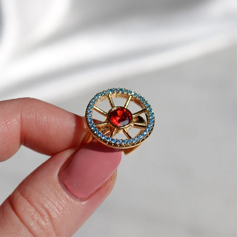 Title 2, Cute Temperament Entry Lux Ferris Wheel Ring. A...