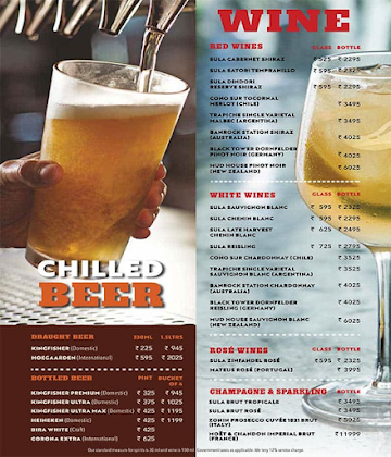 Chili's American Grill & Bar menu 