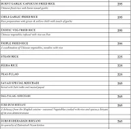 Horizon Multicuisine By Sayaji menu 1