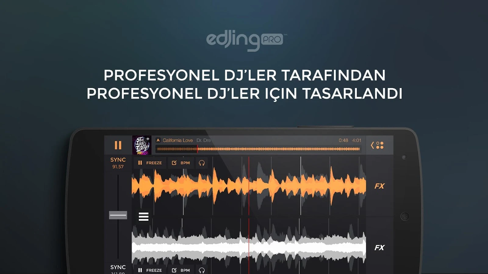 edjing PRO Müzik DJ mikser Android APK İndir - androidliyim