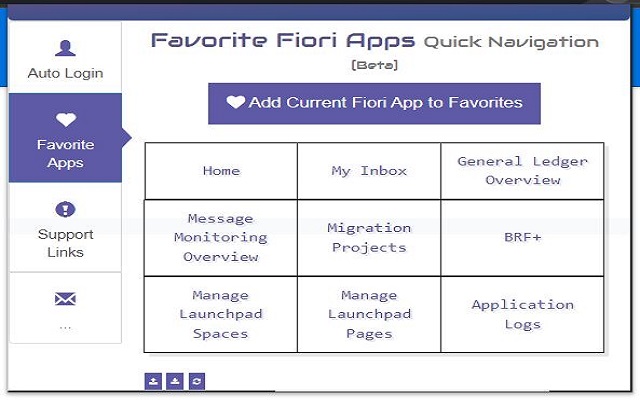 Fiori Launchpad Helper Preview image 2