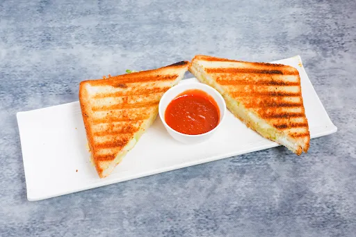 Aloo Masala Cheese Toast Sandwich