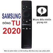 Remote Điều Khiển Tivi Samsung Dòng Tu Giọng Nói Micro (Model 2020 - Tặng Pin)