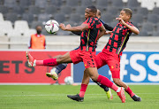 Mlungisi Mbunjana of TS Galaxy FC during the DStv Premiership 2021/22 game between TS Galaxy and Cape Town City.