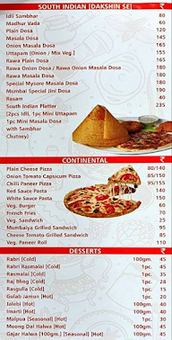 Tulsi Sweets And Mobile Palace menu 4