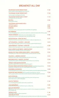 Yogisthaan menu 1