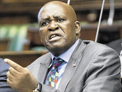 Berning Ntlemeza PICTURE: Trevor Samson