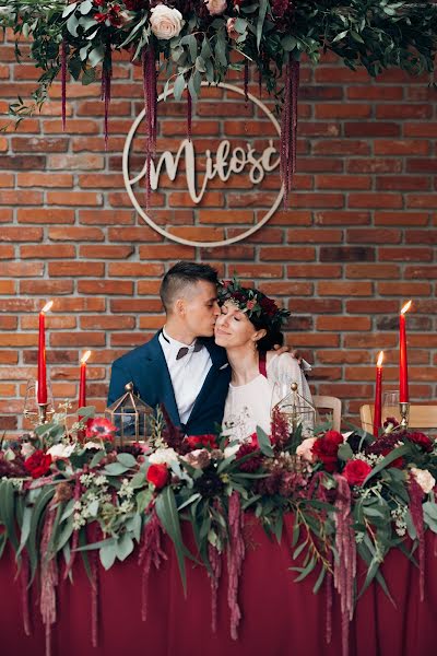 Wedding photographer Justyna Sin (justynasin). Photo of 14 December 2018