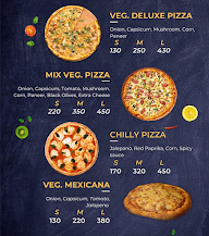 Pizza Street menu 1