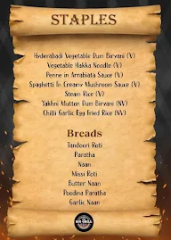 The Big Grill menu 1