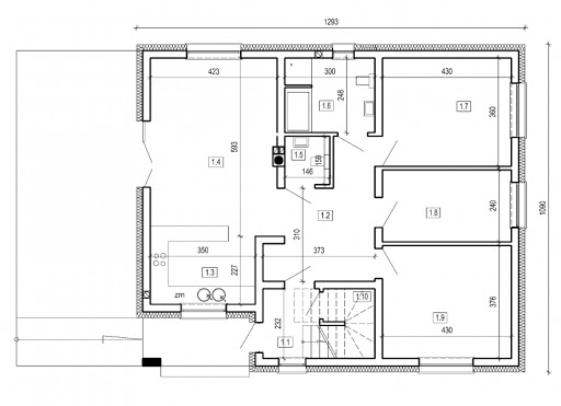 DN 211 - Rzut parteru