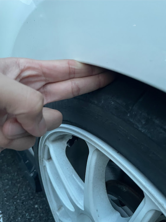 ヤリスの様子がおかしい車・ヤリスカップ・ENKEI・GOODYEAR・TEIN EnduraPro PLUSに関するカスタム事例の投稿画像3枚目