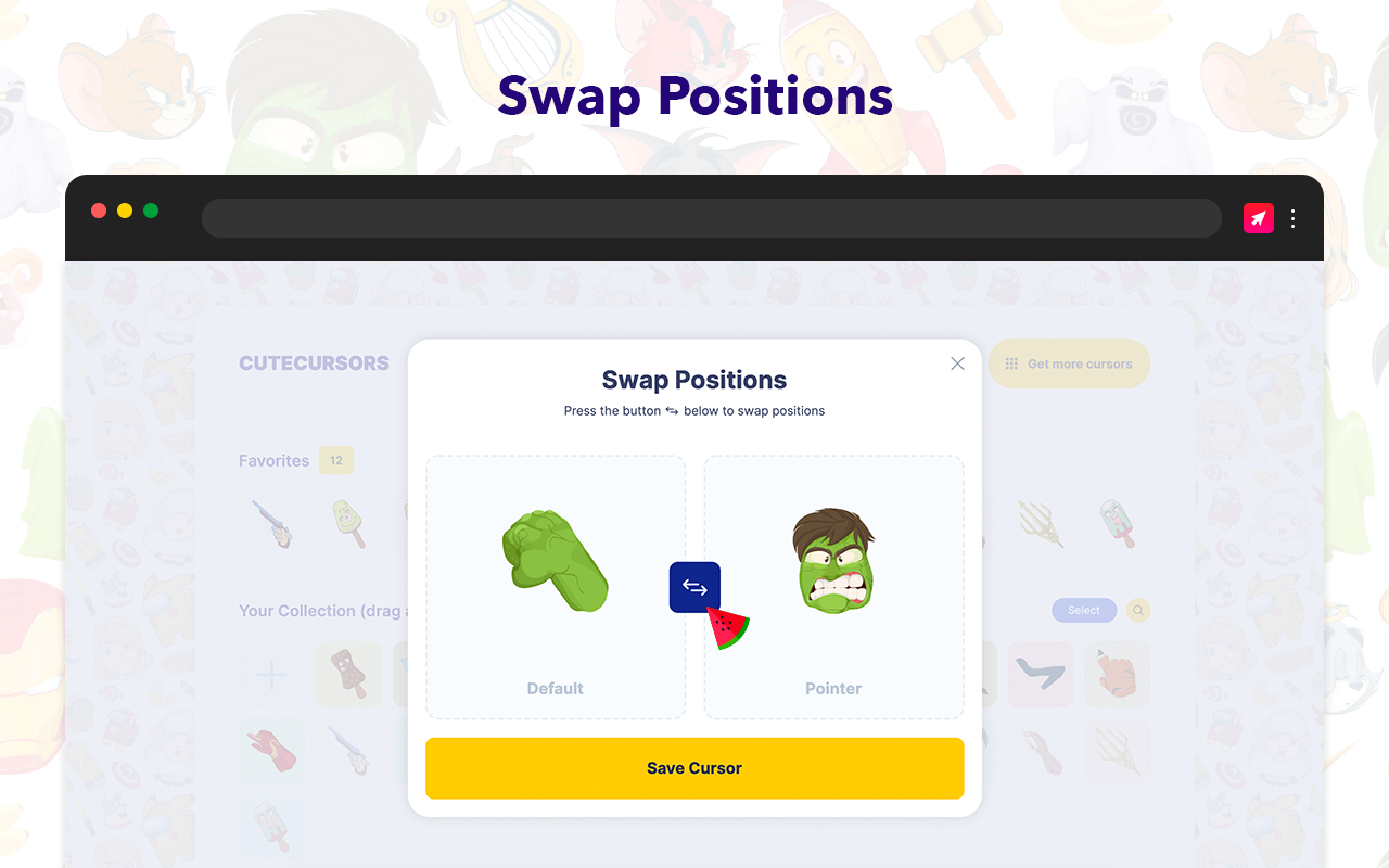 Cute Cursors - Custom Cursor for Chrome™ Preview image 7