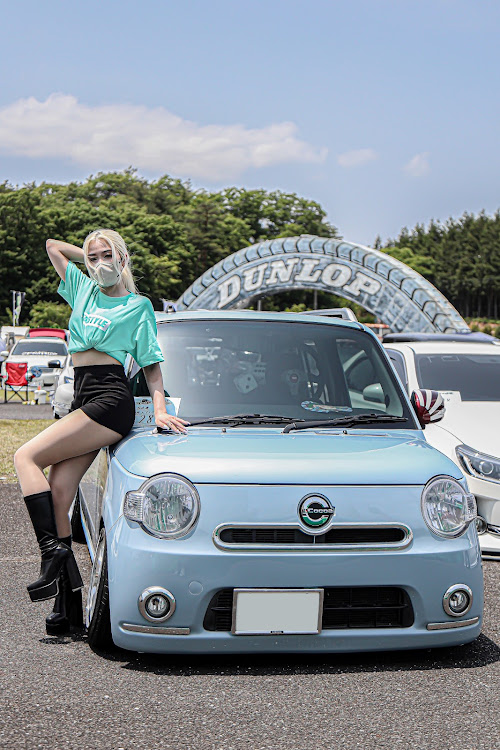 ミラココアのトップスタイル杯・みさちゃん・キャンギャル撮影・ありがとうございました😆に関するカスタム事例の投稿画像1枚目