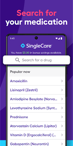 Screenshot SingleCare - Rx Coupons