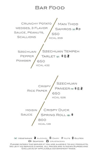 Copitas - Four Seasons Hotel menu 2