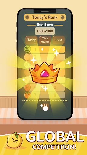 Screenshot Fruit Merge Drop Saga